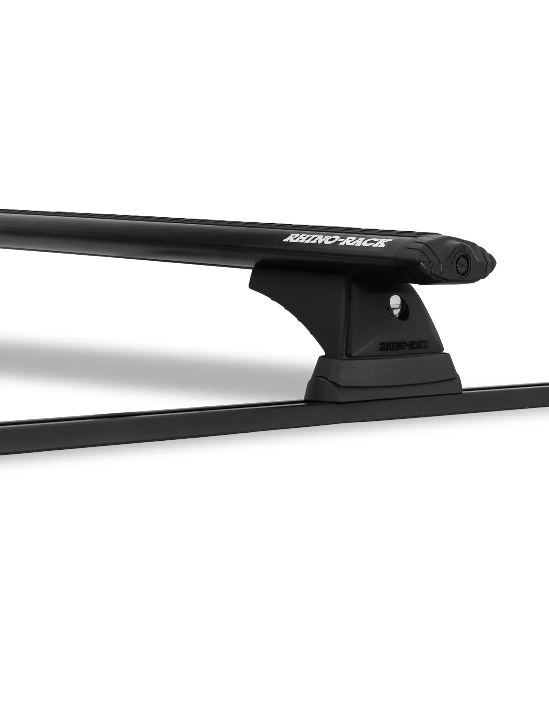 Kit 2 Black Dach Bars 1065mm RCH TrackMount Heavy Duty Toyota