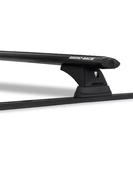Kit 2 barres de toit noire 1370mm RCH Trackmount Heavy Duty RHINO