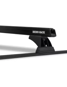 Kit 2 barres de toit noire 1250mm Heavy Duty RCH Trackmount RHINO 2