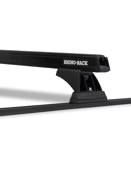 Kit 2 barres de toit noire 1250mm Heavy Duty RCH Trackmount RHINO