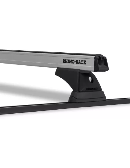 Kit 2 barres de toit noire 1250mm Heavy Duty RCH Trackmount Isuzu