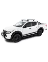 Kit 2 barres de toit noire 1250mm Heavy Duty RCH Trackmount