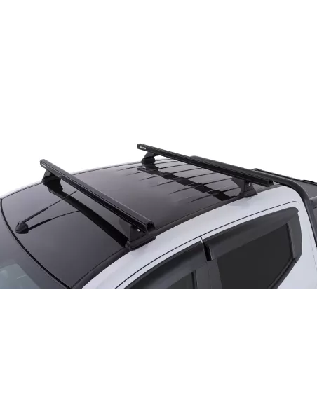 Kit 2 barres de toit noire 1250mm Heavy Duty RCH Trackmount