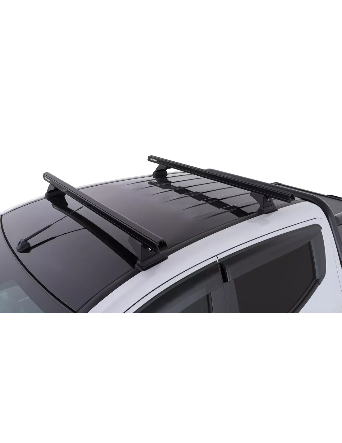 Kit 2 Zwart Dakbars 1250mm Heavy Duty RCH Trackmount