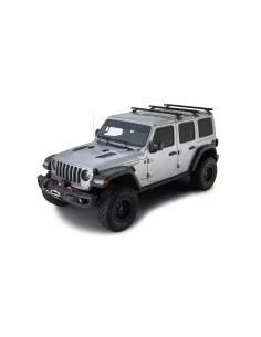 Kit 3 barres de toit noire 1500mm RCL Rhino-Rack Backbone Heavy Duty
