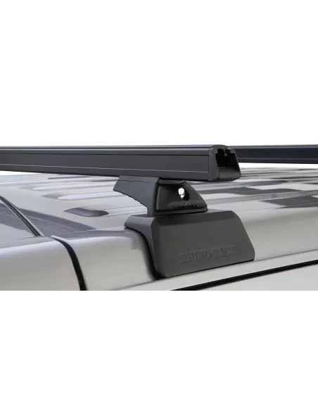 Kit 3 barres de toit noire 1500mm RCL Rhino-Rack Backbone Heavy Duty