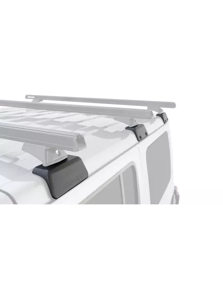 Kit 3 barres de toit noire 1500mm RCL Rhino-Rack Backbone Heavy Duty