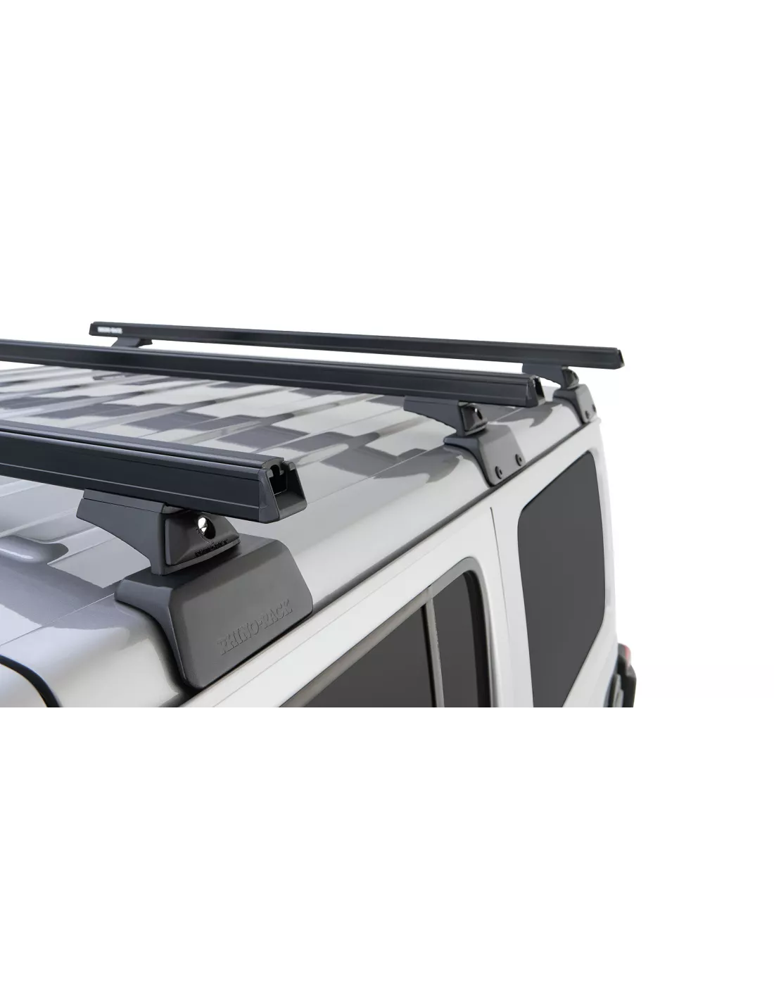 Kit 3 Zwart Dakbars 1500mm RCL RHINO-RACK-ruggengraat Zware belasting