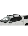 Kit 2 barres de toit noire 1250mm Heavy Duty RCH Trackmount Toyota