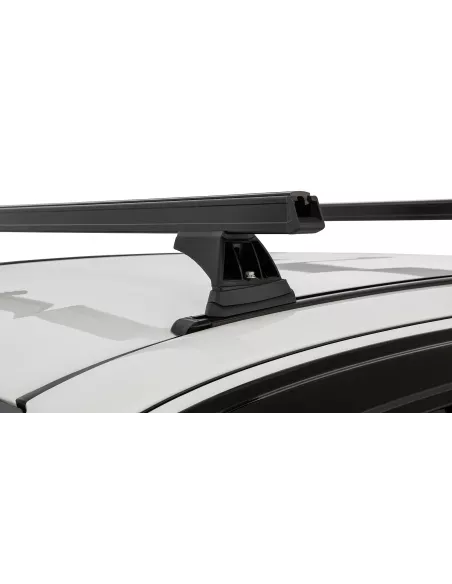 Kit 2 barres de toit noire 1250mm Heavy Duty RCH Trackmount Toyota