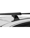 Kit 2 barres de toit noire 1250mm Heavy Duty RCH Trackmount Toyota