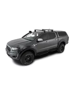 Kit 2 barres de toit Heavy Duty noire 1250mm série 2500 RHINO RACK - 2