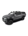 Kit 2 barres de toit Heavy Duty noire 1250mm série 2500 RHINO RACK -