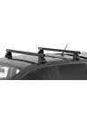 Kit 2 barres de toit Heavy Duty noire 1250mm série 2500 RHINO RACK -