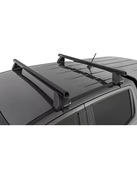 Kit 2 barres de toit Heavy Duty noire 1250mm série 2500 RHINO RACK -