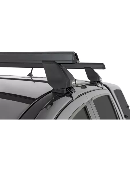 Kit 2 barres de toit Heavy Duty noire 1250mm série 2500 RHINO RACK -