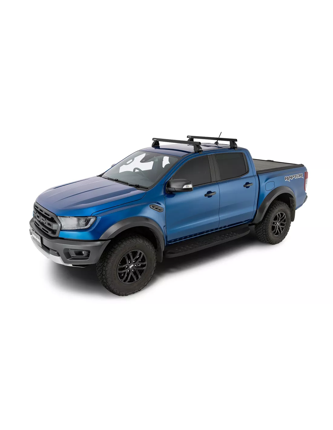 Kit 2 Black Dach Bars 1250mm Serie 2500 RHINO RACK -