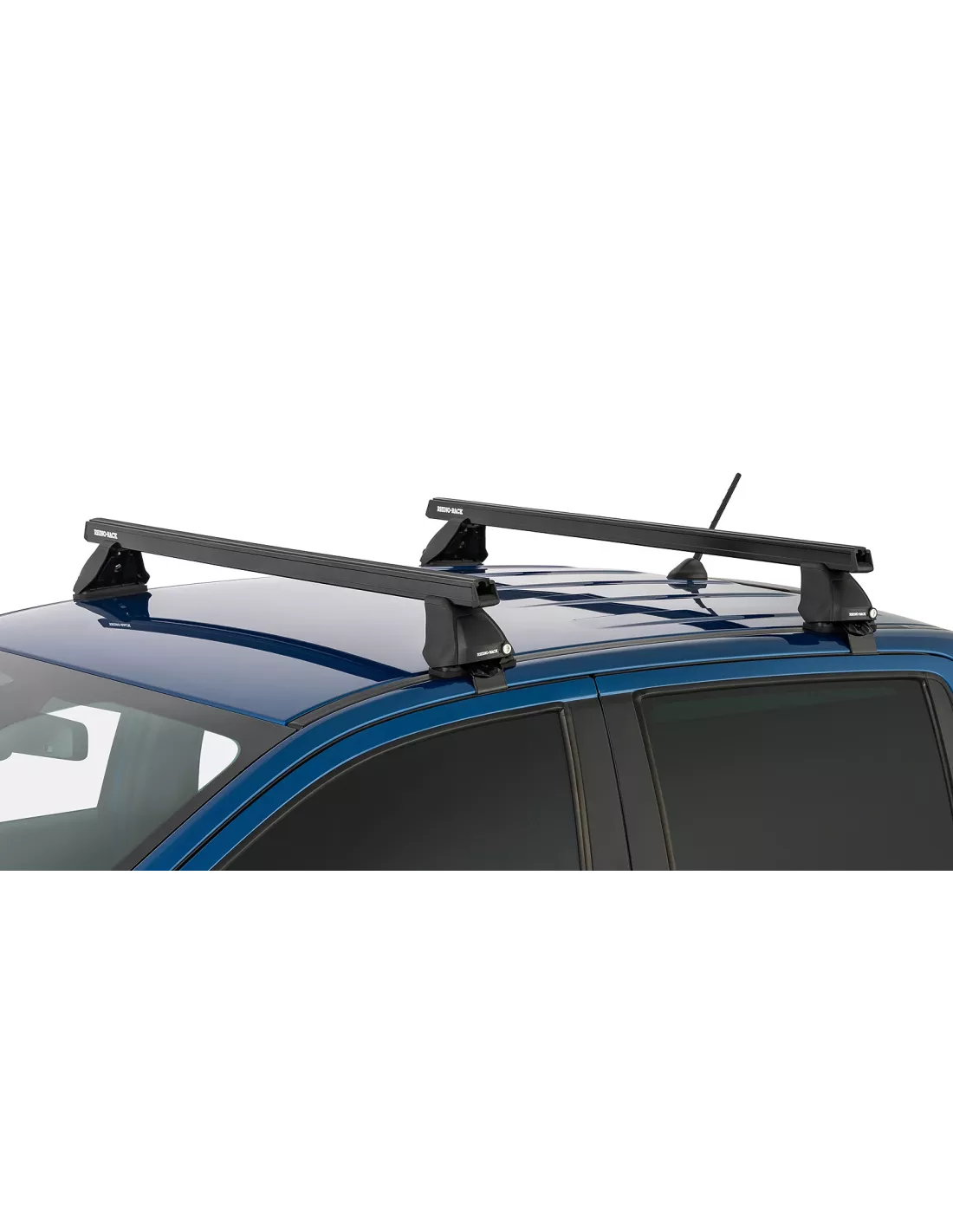 Kit 2 Heavy Duty Black Dakbars 1250mm Serie 2500 RHINO RACK -