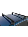 Kit 2 Heavy Duty Black Dakbars 1250mm Serie 2500 RHINO RACK -