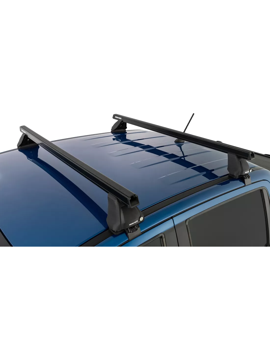 Kit 2 Black Dach Bars 1250mm Serie 2500 RHINO RACK -