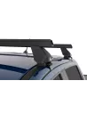 Kit 2 Heavy Duty Black Dakbars 1250mm Serie 2500 RHINO RACK -