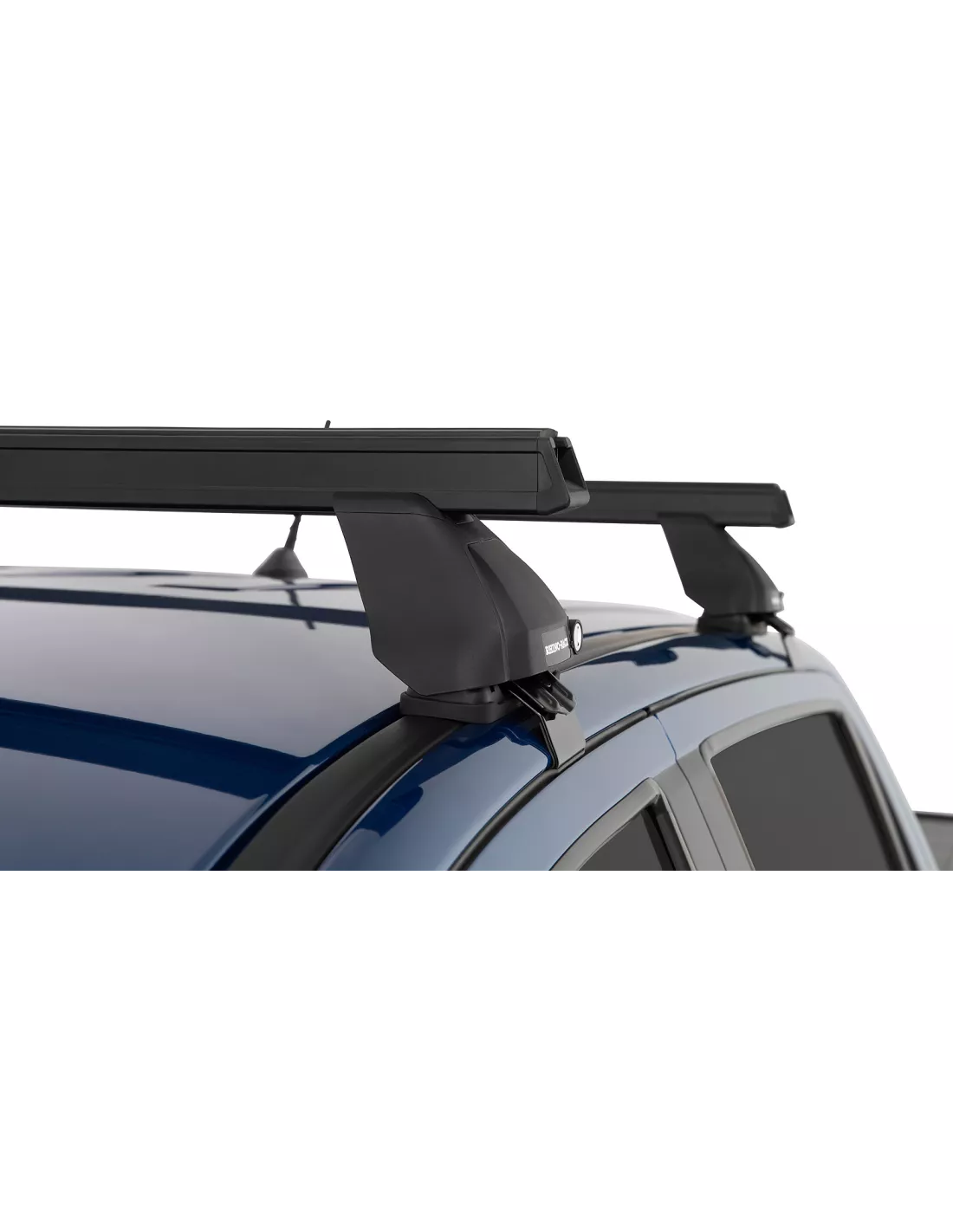 Kit 2 barres de toit Heavy Duty noire 1250mm série 2500 RHINO RACK -