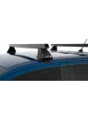 Kit 2 barres de toit Heavy Duty noire 1250mm série 2500 RHINO RACK -