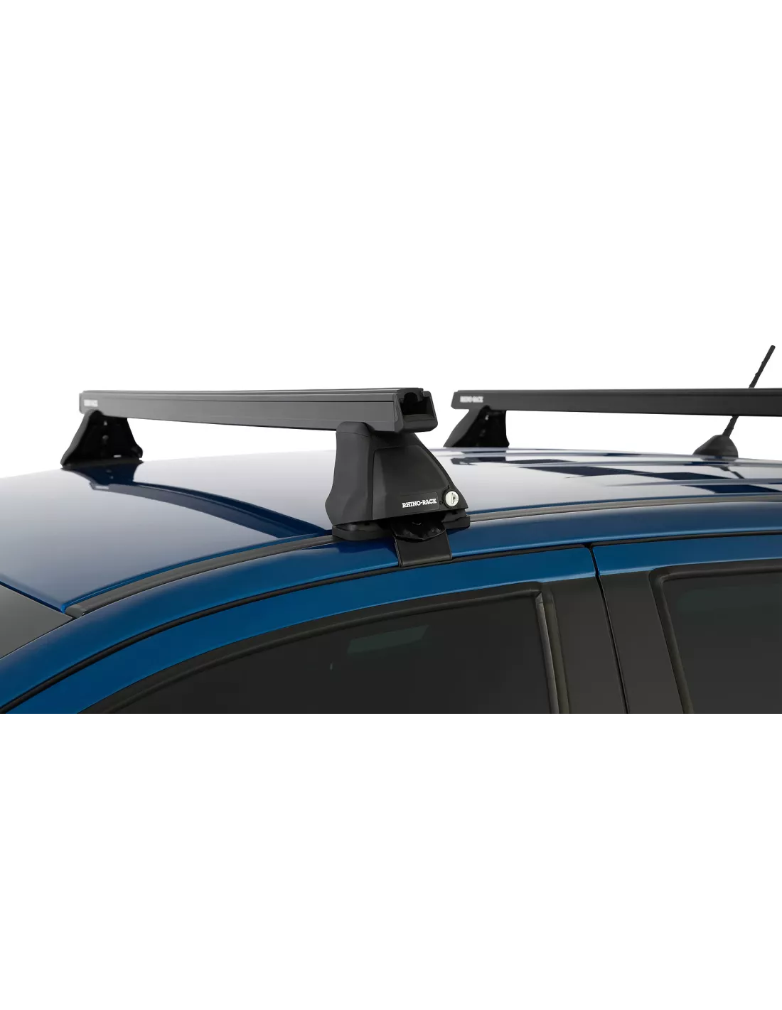 Kit 2 Black Dach Bars 1250mm Serie 2500 RHINO RACK -
