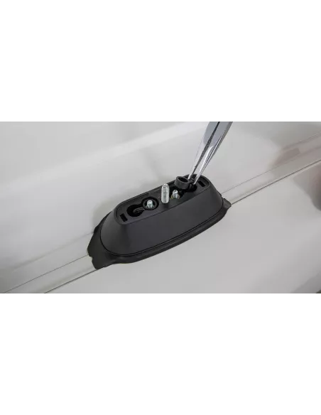 Kit 3 barres de toit noire 1650mm Heavy Duty avec pieds RCH Toyota