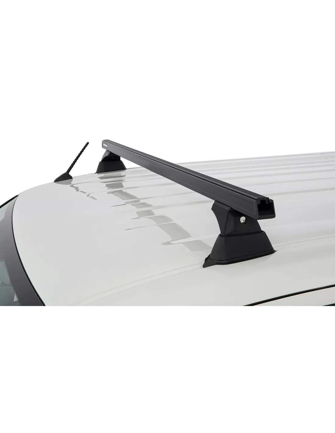 Kit 3 barres de toit noire 1650mm Heavy Duty avec pieds RCH Toyota