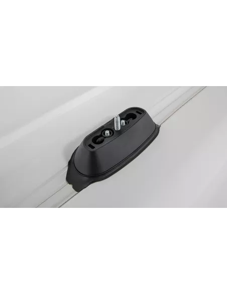 Kit 3 barres de toit noire 1650mm Heavy Duty avec pieds RCH Toyota