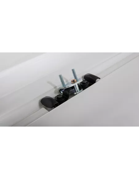 Kit 3 barres de toit noire 1650mm Heavy Duty avec pieds RCH Toyota