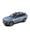 Kit 2 barres de toit noire Vortex 1370mm avec pieds SX Volvo XC90 Gen
