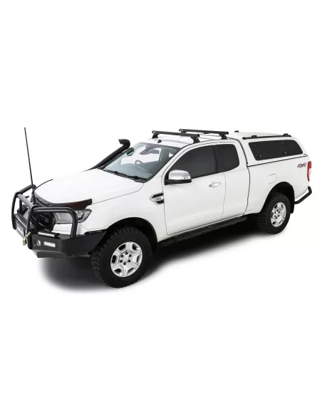 Kit 2 barres de toit noire 1250mm Heavy Duty RCH RHINO RACK -