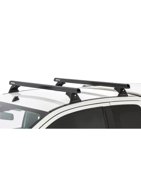 Kit 2 barres de toit noire 1250mm Heavy Duty RCH RHINO RACK -