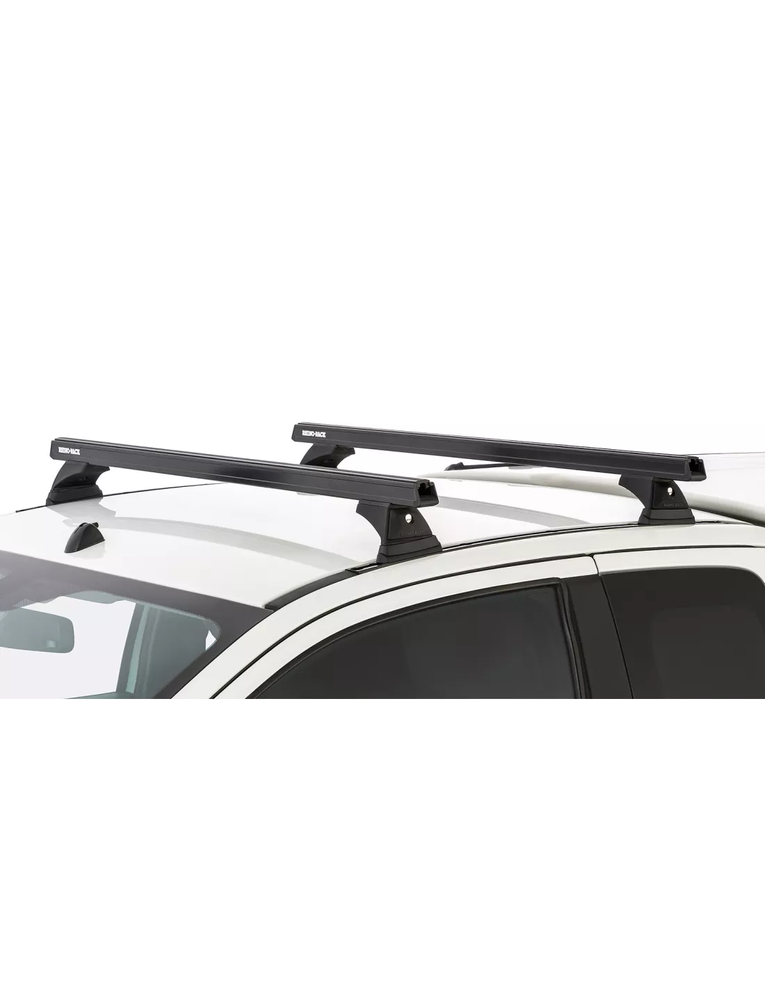 Kit 2 Zwart Dakbars 1250mm Heavy Duty RCH RHINO RACK -