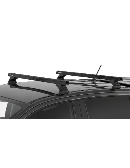 Kit 2 barres de toit noire 1250mm Heavy Duty RCH RHINO RACK -