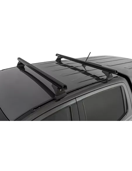 Kit 2 barres de toit noire 1250mm Heavy Duty RCH RHINO RACK -