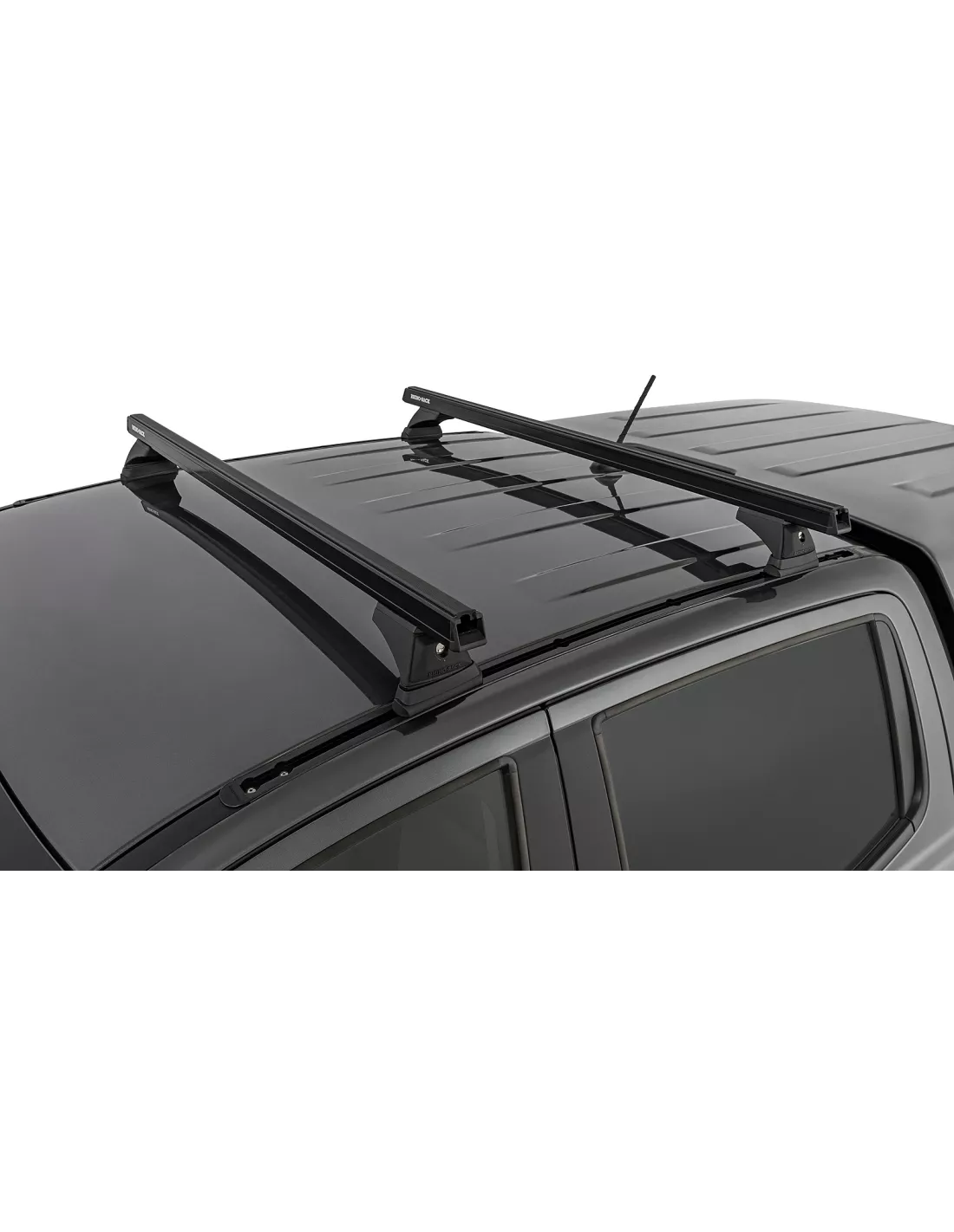 Kit 2 barres de toit noire 1250mm Heavy Duty RCH RHINO RACK -