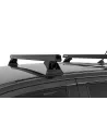 Kit 2 barres de toit noire 1250mm Heavy Duty RCH RHINO RACK -