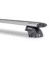 Kit 2 barres de toit noire Vortex avec pieds SX Volkswagen Touareg
