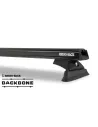 Kit 2 barres de toit noire 1500mm Rhino-Rack Backbone Heavy Duty avec