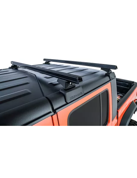 Kit 2 barres de toit noire 1500mm Rhino-Rack Backbone Heavy Duty avec