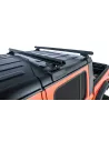 Kit 2 barres de toit noire 1500mm Rhino-Rack Backbone Heavy Duty avec
