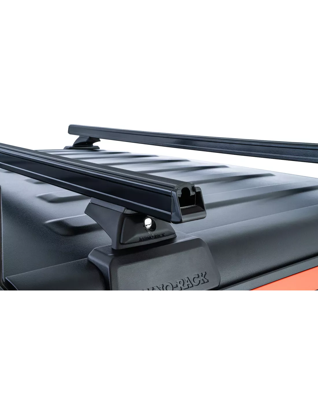 Kit 2 barres de toit noire 1500mm Rhino-Rack Backbone Heavy Duty avec