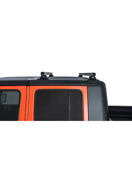 Kit 2 barres de toit noire 1500mm Rhino-Rack Backbone Heavy Duty avec