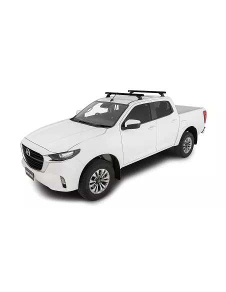 Kit 2 barres de toit noire 1250mm Heavy Duty RCH RHINO RACK -