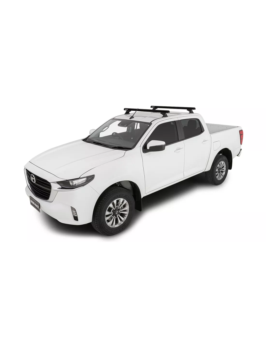Kit 2 Zwart Dakbars 1250mm Heavy Duty RCH RHINO RACK -