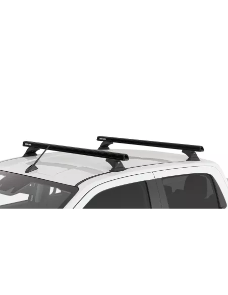 Kit 2 barres de toit noire 1250mm Heavy Duty RCH RHINO RACK -