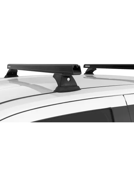 Kit 2 barres de toit noire 1250mm Heavy Duty RCH RHINO RACK -